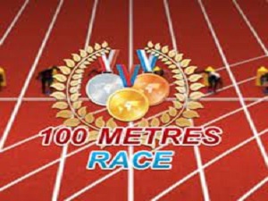 100 metres race