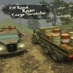 offroad rain cargo simulator